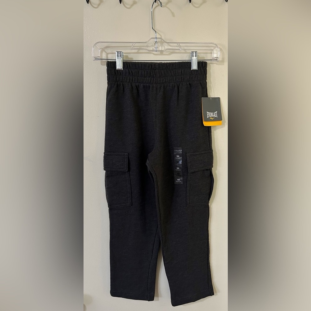 Everlast Boys Dark Grey Cargo Pants Size Small (8)